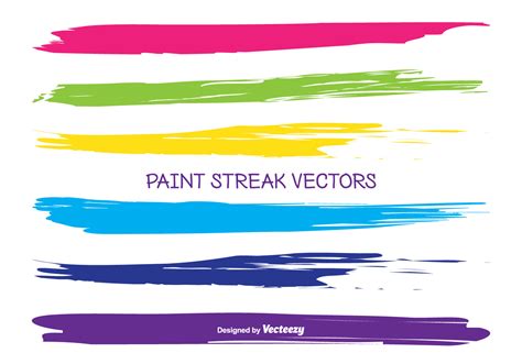 Paint Streak Vectors - Download Free Vector Art, Stock Graphics & Images