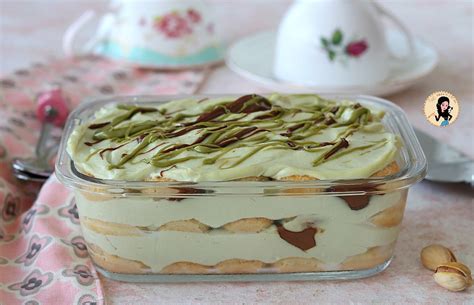 Tiramisu Pistacchio E Nutella Senza Uova Dolce Al Cucchiaio