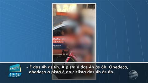 Ciclistas Acusam Funcion Rio De Tr Nsito De Invadir Faixa Exclusiva