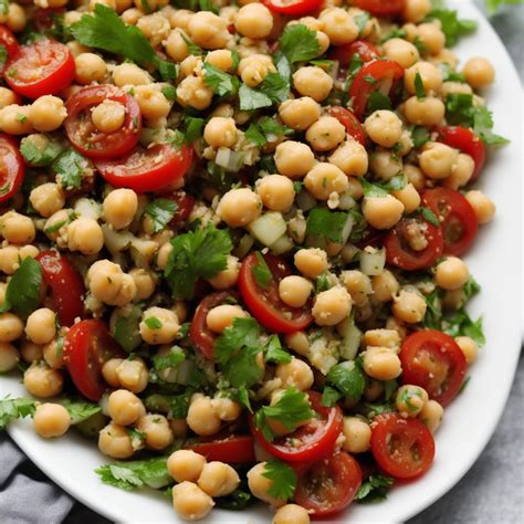 Greek Garbanzo Bean Salad Recipe Recipes Net