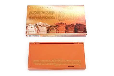 Urban Decay Naked Petite Heat Eyeshadow Palette Review The Beautynerd