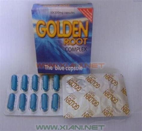 Sell Golden Root Male Strengthening Body Herb Sex Pill Medicine Blue Capsule Pious Trading Co