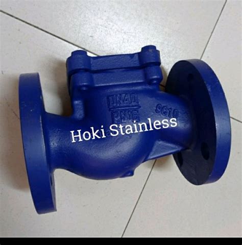 Jual Lift Check Valve PN16 Cast Iron Flange 2 Inch DN 50 Di Lapak Hoki