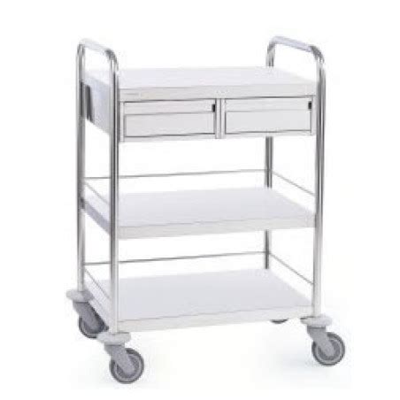 Chariot M Dical Inox Plateaux Galeries Tiroirs Teamalex Medical