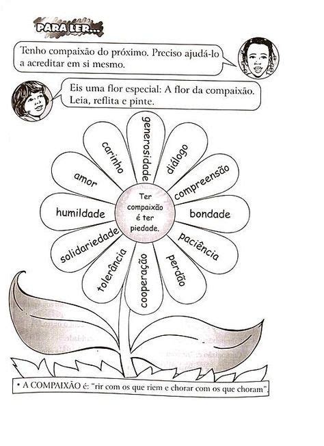 Atividade De Ensino Religioso Compaix O Atividades Educativas Em