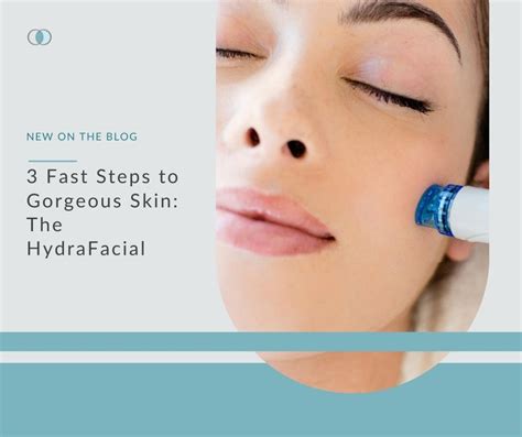 3 Steps To Gorgeous Skin The Hydrafacial Palo Alto Laser And Skin Care