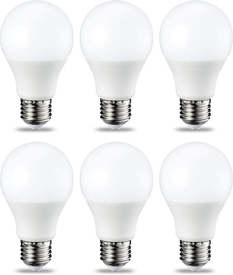 Amazon Basics Led E27 Edison Screw Bulb 9w Equivalent To 60w Warm White Dimmable Pack Of