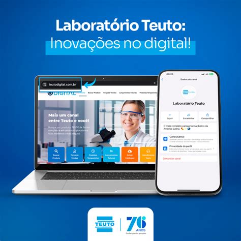 Laboratório Teuto Lança Ferramentadigital E Canal De Comunicação