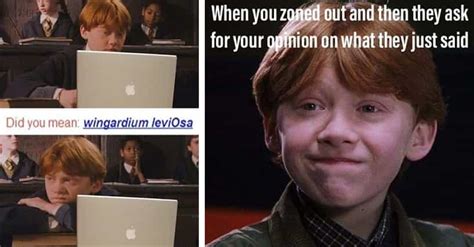 19 Memes For Harry Potter Fans Who Thought Ron Weasley Was The Real Star