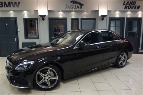 Used Black Mercedes Benz C Class Saloon C D Amg Line D