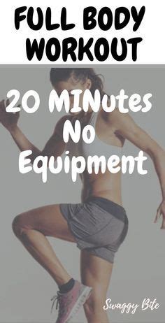 20 MIN FULL BODY WORKOUT No Equipment Pamela Rf Swaggy Bite