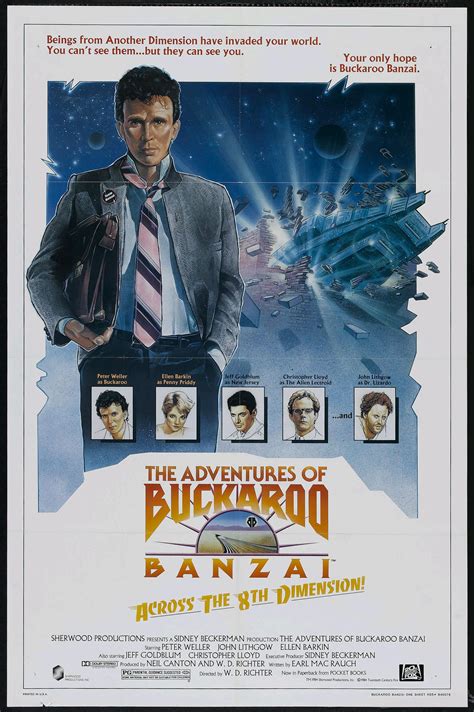 The Adventures Of Buckaroo Banzai Across The 8th Dimension Art