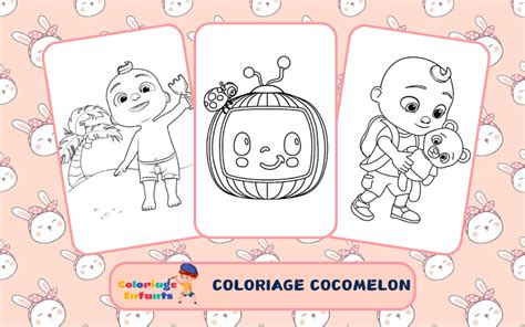 Coloriage Cocomelon Pour Enfants