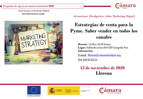 Curso Gratuito Sobre Estrategias De Venta Para Las Pymes En Llerena