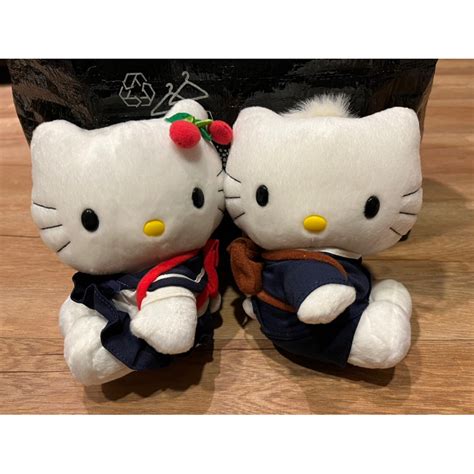 1999年麥當勞絕版情侶玩偶hello Kitty Daniel娃娃 蝦皮購物