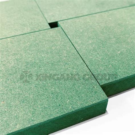 China Customized Various Of Waterproof Green Mdf Board For Furniture