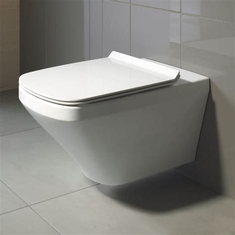 Duravit Durastyle Wall Mounted Washdown Toilet Set With Toilet Seat