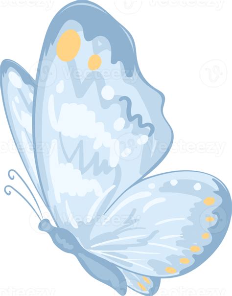 Illustration Beautiful Butterfly Paint Png