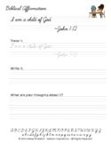 Cursive Scripture Teaching Resources TPT