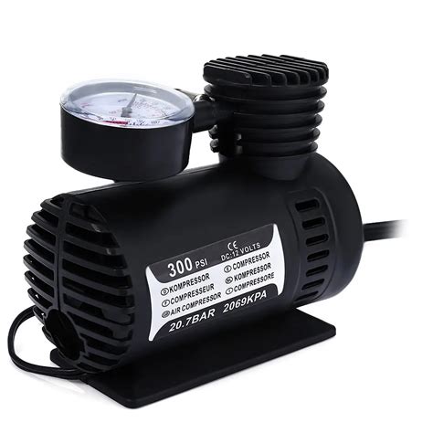 Universal Mini 12V 300PSI Electric Auto Car Inflatable Pump 300 PSI