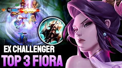 Wild Rift Fiora Top Fiora Gameplay Ex Challenger Ranked Youtube