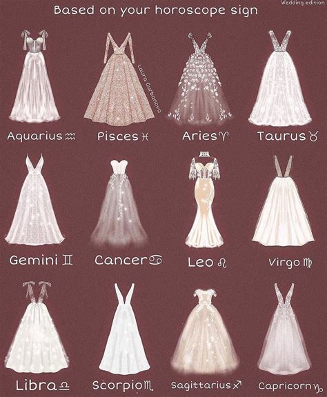 Wedding Gowns By Zodiac Sign