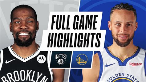 Golden State Warriors Vs Brooklyn Nets February 13 2021 Youtube