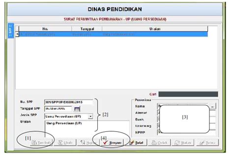 Membuat SPP UP Pada Simda Keuangan Our Akuntansi