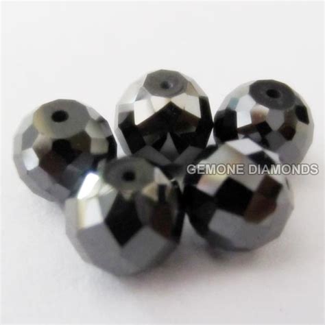 Black Moissanite Beads Size 2mm To 6mm At Rs 2 500 Carat In Surat