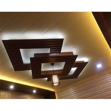 Mm Pvc Ceiling Panel For Restaurant At Rs Square Feet In Akluj