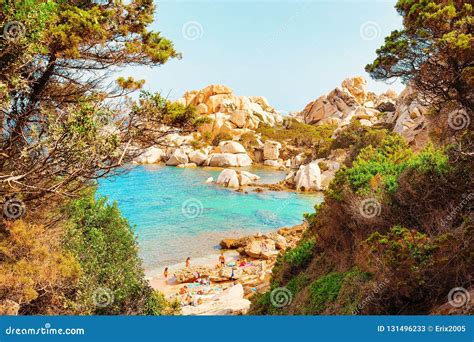 Beach In Capo Testa Santa Teresa Gallura Editorial Stock Photo Image