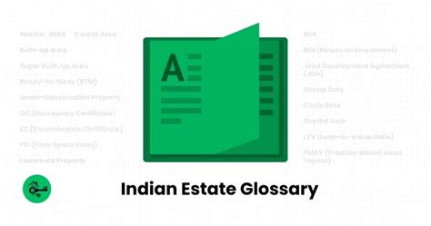 Indian Real Estate Glossary 2023 A To Z Definition And Explanation Pdf