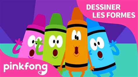 Dessiner les Formes Comptines Maternelles Pinkfong Bébé Requin