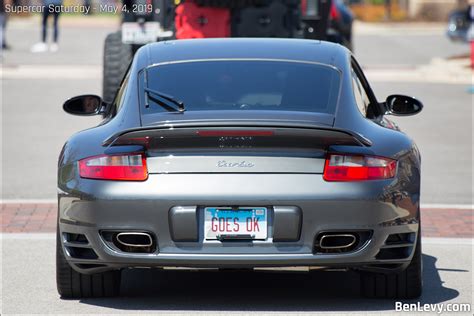 Rear Of Porsche Turbo Benlevy