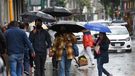 Frente frío causará lluvias y caída de granizo Aquí te decimos en que