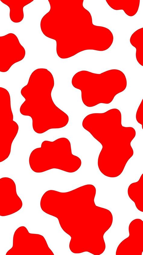 red cow print | Cow print wallpaper, Sparkly iphone wallpaper, Simple iphone wallpaper