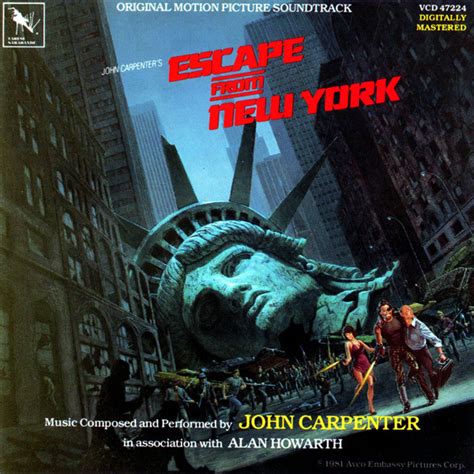 John Carpenter In Association With Alan Howarth Escape From New York