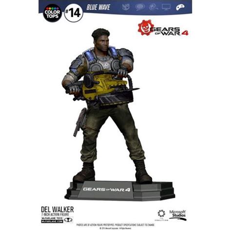 Gears Of War 4 Del Walker 175cm Colour Tops Action Figure