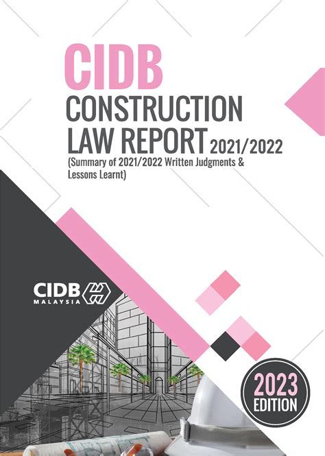 Cidb Construction Law Report Cidb Hq