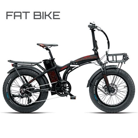 Bicicleta eléctrica plegable FAT BIKE ASSO para todos los terrenos