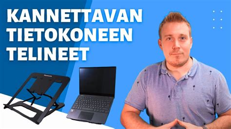 Kannettavan tietokoneen teline - YouTube