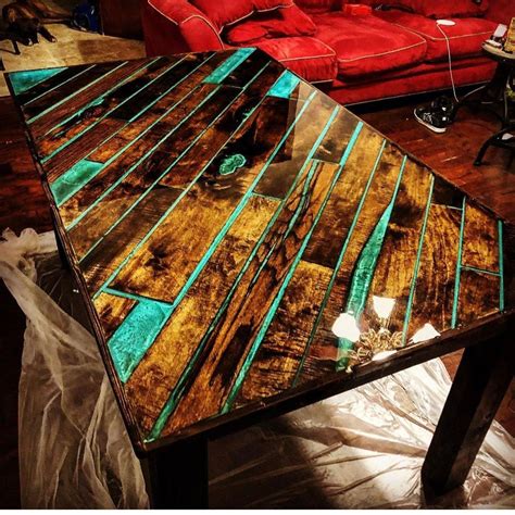 How To Make Epoxy Resin Table Coffee Tables