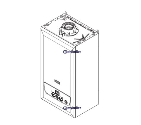 Baxi 800 Series Combi 825 830 836 Installation Servicing Instructions Manual