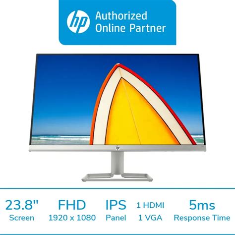 Hp M24f 238 Ips Fhd 75hz Vgahdmi Monitor Computer Monitor 2e2y4aa