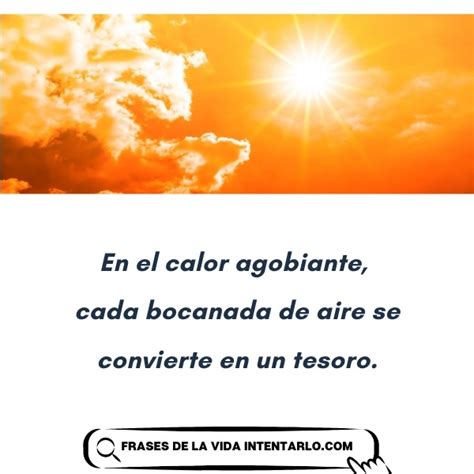 Frases De Calor Palabras Para Enfrentar El Sol M S Implacable