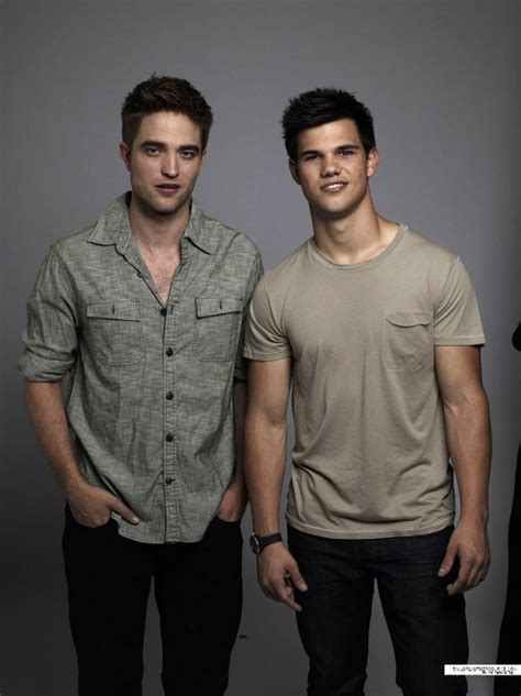 Taylor Lautner And Robert Pattinson Photoshoot