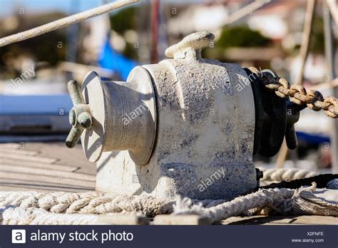 Anchor Windlass High Resolution Stock Photography And Images Alamy