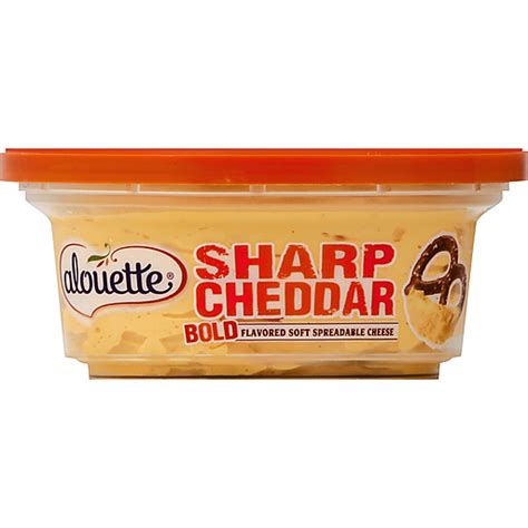 Alouette Soft Spreadable Cheese, Sharp Cheddar | Cheese Spreads & Dips ...