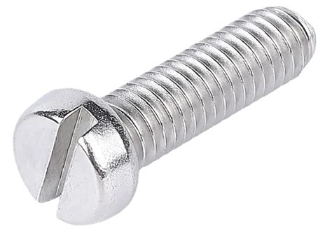 M2 40 X 6mm A 2 Stainless Steel Slotted Cheese Head Machine Screw U