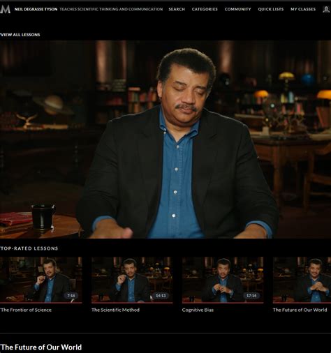 Neil Degrasse Tyson Masterclass Review Education Speaks